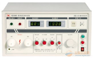 YD2665型耐電壓測試儀 原理、特點與安全操作指南